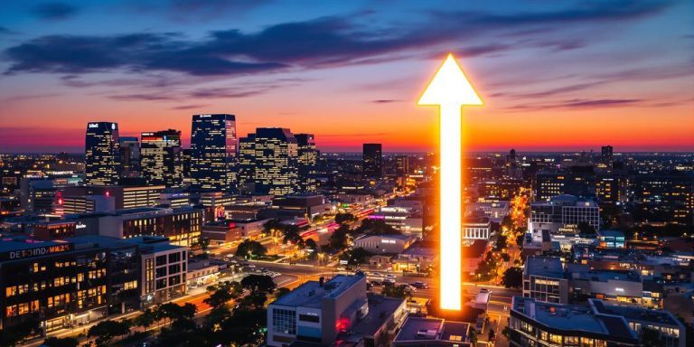Business growth and success in a city