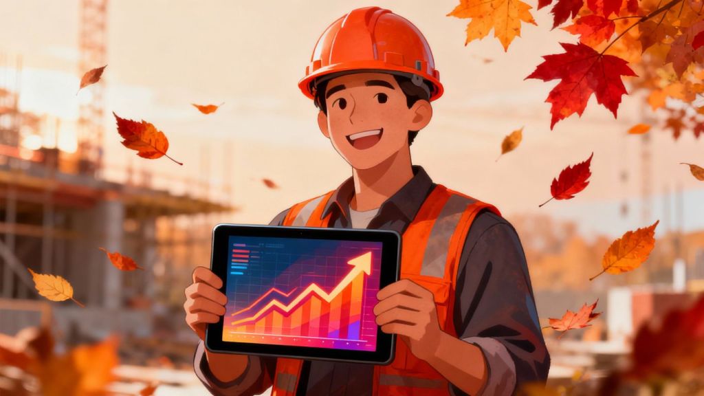 Contractor achieving success with digital marketing.