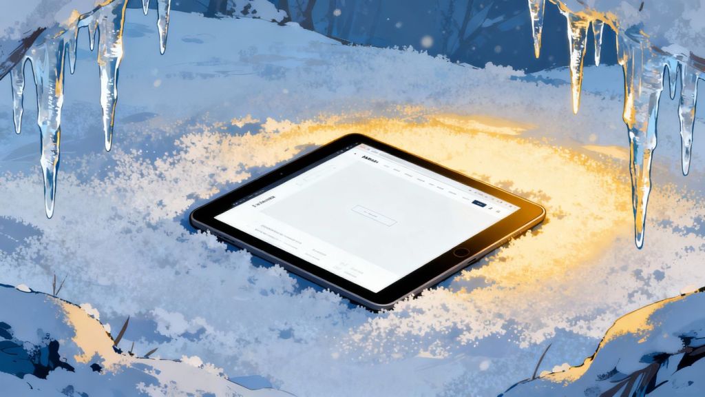 Website maintenance in winter