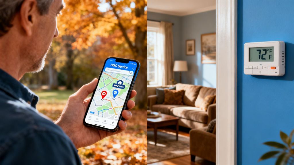 HVAC contractor local SEO for shoulder season leads