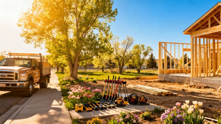 Sheridan contractor's late spring marketing checklist image.