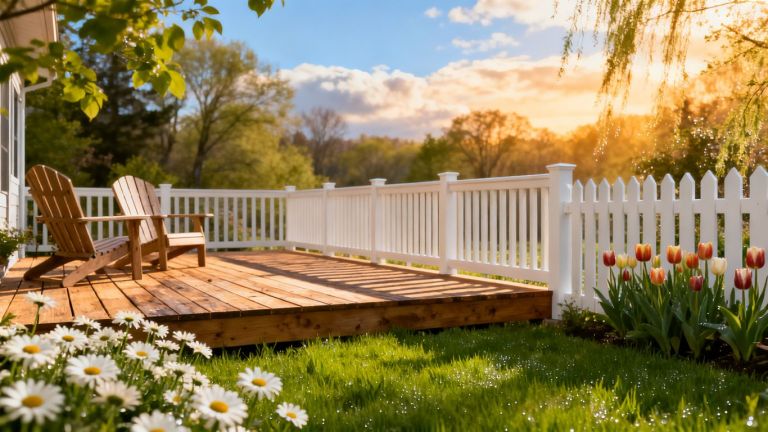 Deck and fence builders spring landing page ideas